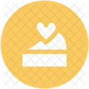 Gateau Coeur Signe Icon