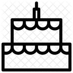 Gâteau d'anniversaire  Icône