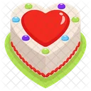 Coeur Gateau Dessert Icon