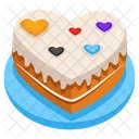 Coeur Gateau Dessert Icon