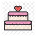 Gateau De Mariage Icon