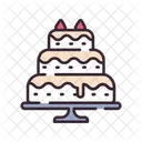 Mariage Gateau Celebration Icon