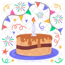 Gâteau  Icône