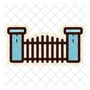 Gated Community Secured Community Secure Gate Icon