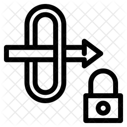 Gateway Security Icon - Download in Line Style