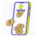 Gateways De Pagamento De Criptomoeda Pagamento Criptografico Criptomoeda Ícone