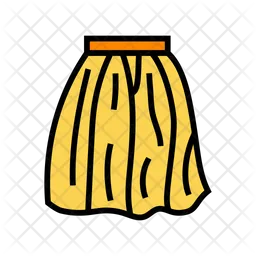 Gathered Skirt  Icon