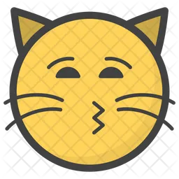 Gato Emoji Ícone