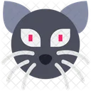 Dia Das Bruxas Horror Gato Ícone