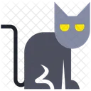 Dia Das Bruxas Horror Gato Ícone