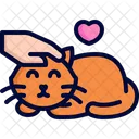 Gato amoroso  Icono