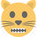 Gato Emoji Rosto Ícone