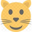 Gato Emoji Rosto Ícone