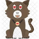 Gato enamorado  Icono
