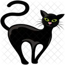 Gato de halloween  Icono