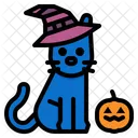 Gato de halloween  Icono