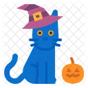 Gato de halloween  Icono