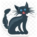 Gato malvado  Ícone