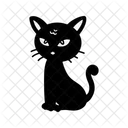 Gato negro  Icono