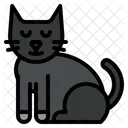 Gato negro  Icono