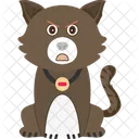 Gato Perseverante Perseverante Fuerte Icono