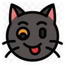 Gato piscando  Icon