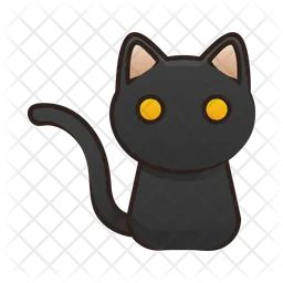 Gato preto  Ícone