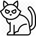 Gato preto  Ícone