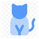 Gato Preto Supersticao Bruxa Ícone