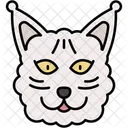 Gato Selkirk Rex Pelaje Rizado Suave Icono