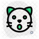 Choque De Gato Animal Fauna Icono
