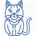 Gato Siberiano Pelaje Grueso Grande Icono