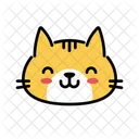 Gato sonriente  Icono