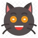 Gato sonriente  Icono