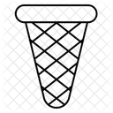 Cône de gaufre  Icône