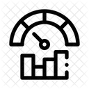 Gauge Chart Graph Icon Performance Metrics Icon