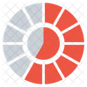 Gauge Chart Statics Icon
