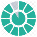 Gauge Chart Statics Icon
