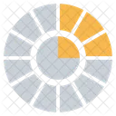 Gauge Chart Statics Icon