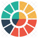 Gauge Chart Statics Icon