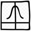 Gaussienne Fonction Distribution Icône