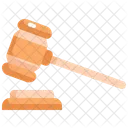 Gavel Hammer Law Icon
