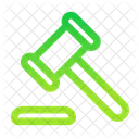 Gavel Law Hammer Icon