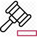Gavel Judicialtool Symbolofauthority Icon