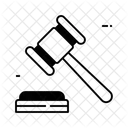 Gavel Law Hammer Icon