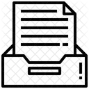 Gaveta de arquivo  Ícone
