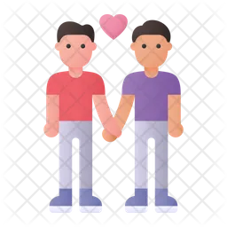 Gay Couple  Icon