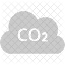 Gaz carbonique  Icône