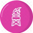 Gaz De Petrole Icône