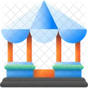 Gazebo Garden Park Icon